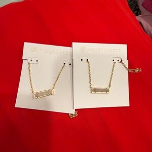 Kendra Scott Gold Bar Necklace - will sell separately